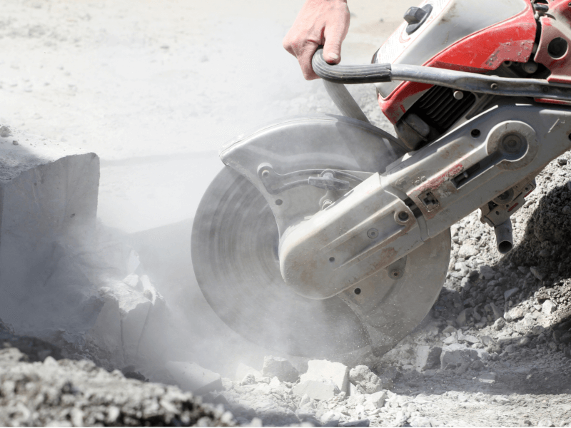 How To Cut Concrete Without Dust