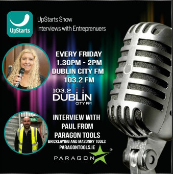 Paul From Paragon Tools Speaks to Upstarts on Dublin City FM