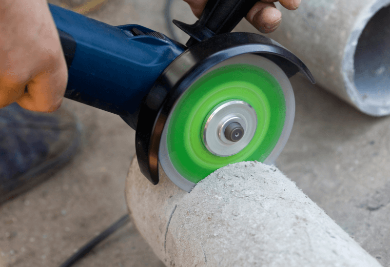 How To Stop Dust From An Angle Grinder
