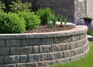 What's the difference between brick and stone retaining walls?